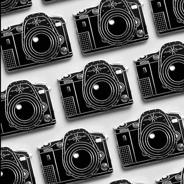 DSLR Camera Enamel Pin