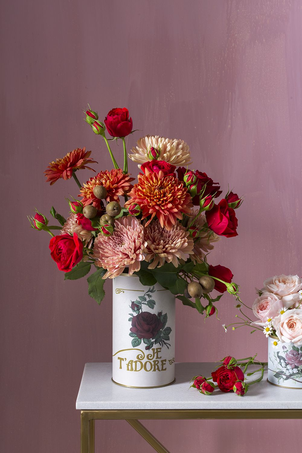 Pot d'amour victorien {styles multiples}