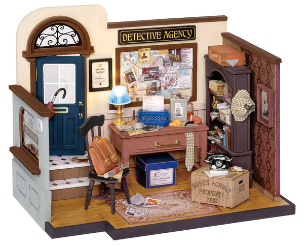 Mose's Detective Agency {Diorama Kit}