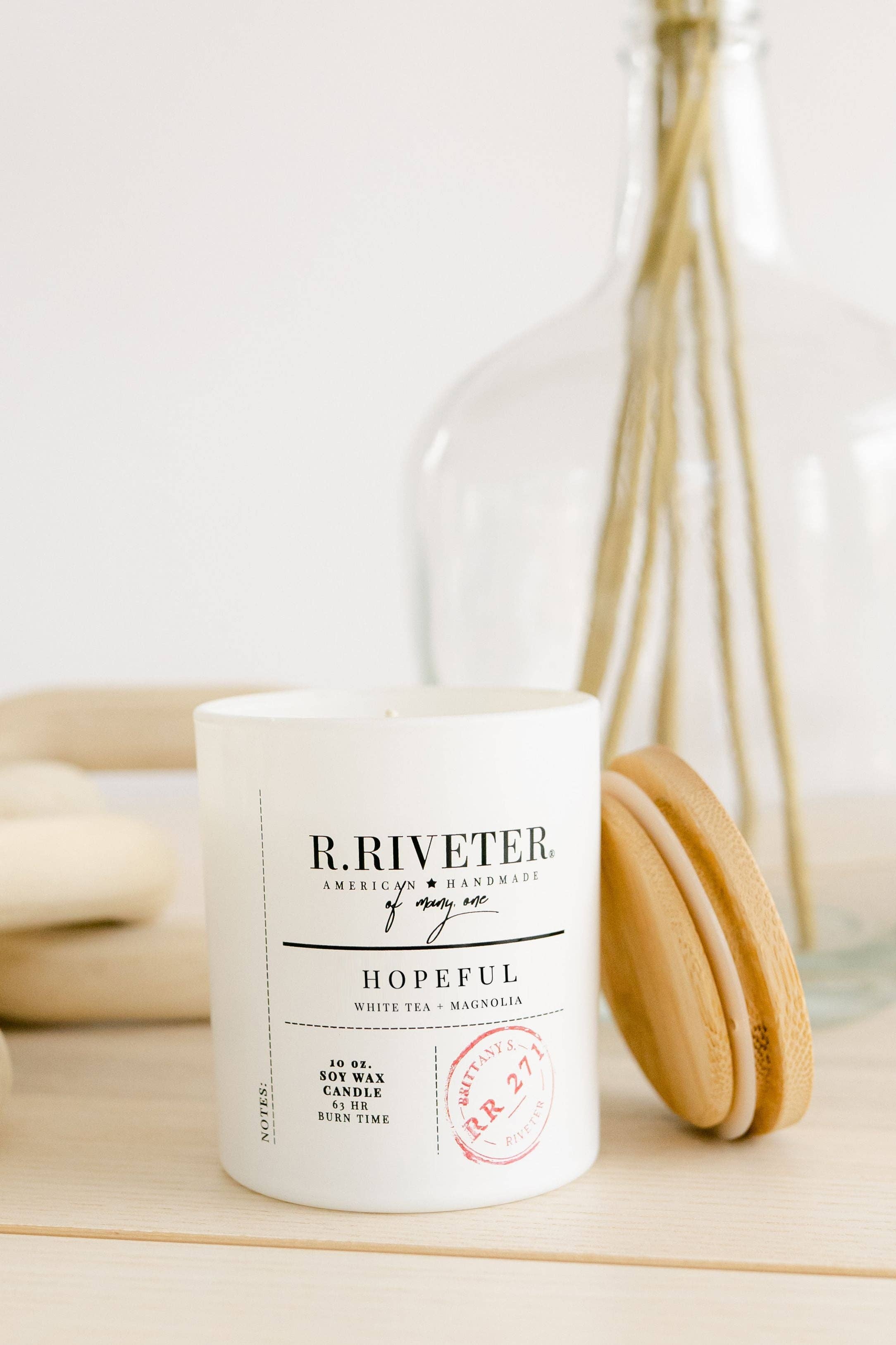 Bougies faites à riveter {parfums multiples}