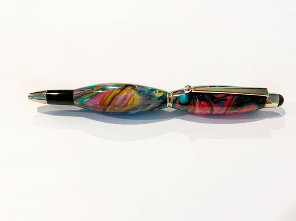 The Perfectionist in Multi-Swirl Handcrafted Pen