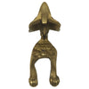 Antiqued Brass Fox Door Knocker