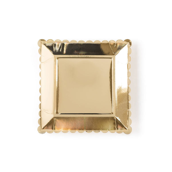 Minimalist Plates 9" | Gold