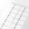 Index Étiquette Chiratto S Numéros {plusieurs couleurs}