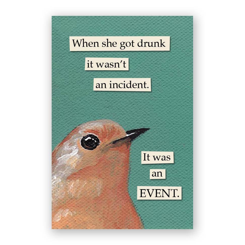 Aimant d’incident d’ivresse {Oiseaux troublés}
