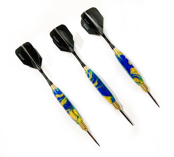 Pacific Handcrafted Wooden Dart Set