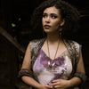 The Wing Counsel Crescent Bee Necklace
