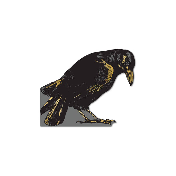 Bonne hantise | Serviettes en forme de corbeau