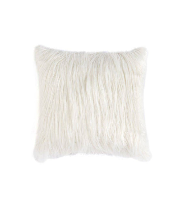 Shag Pillow | Ivory