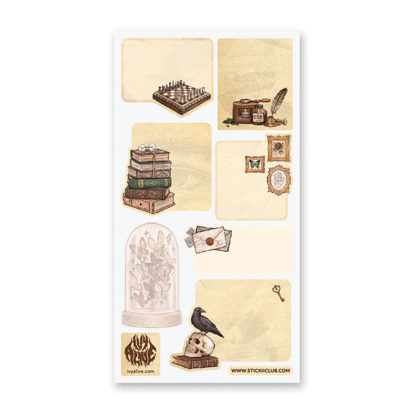 Quoth the Raven Sticker Sheets {multiple styles}