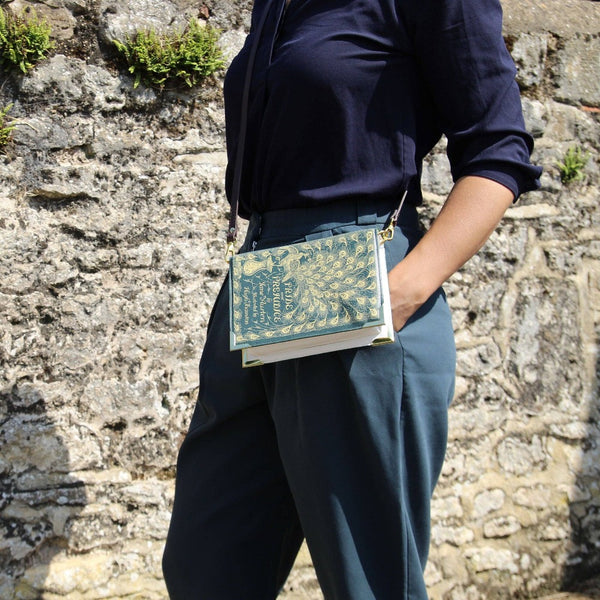 Pride and Prejudice Book Art Crossbody Handbag