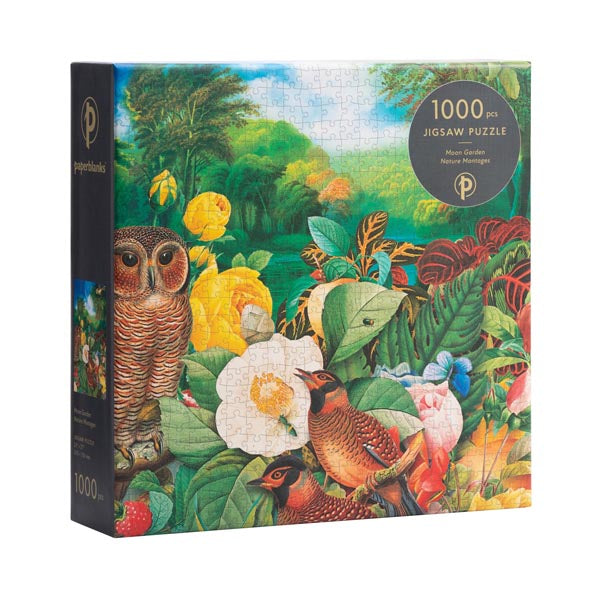 Moon Garden Nature Montages Jigsaw Puzzle I Paperblanks