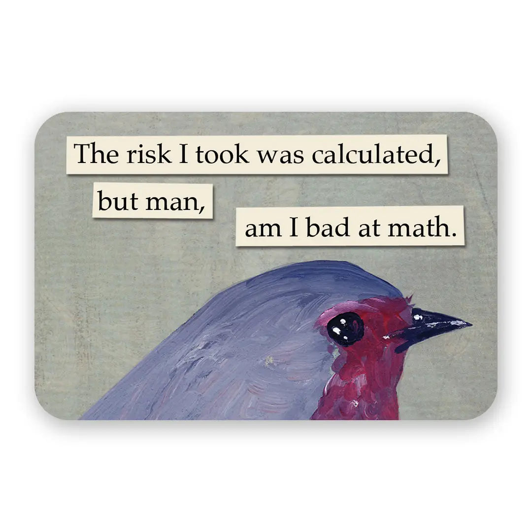 Troubled Birds Vinyl Stickers