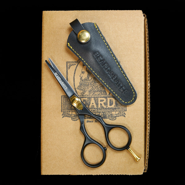 Ciseaux Black Label 1878 avec étui en cuir