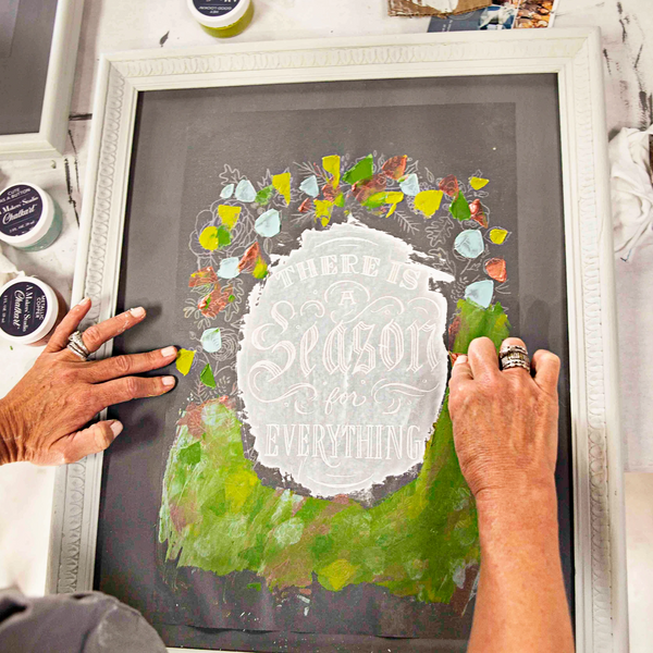 A Season for Everything 12x18 Mesh Stencil {clearance}