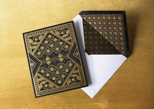 Art Deco Notecards & Envelopes
