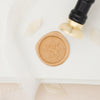 Timbre de sceau de cire Lion Crest