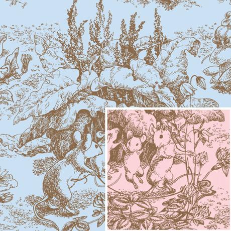 Emballage cadeau | Toile bébé