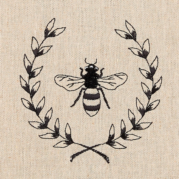 Torchons brodés | Ruche en nid d'abeille {Ensemble de 3}