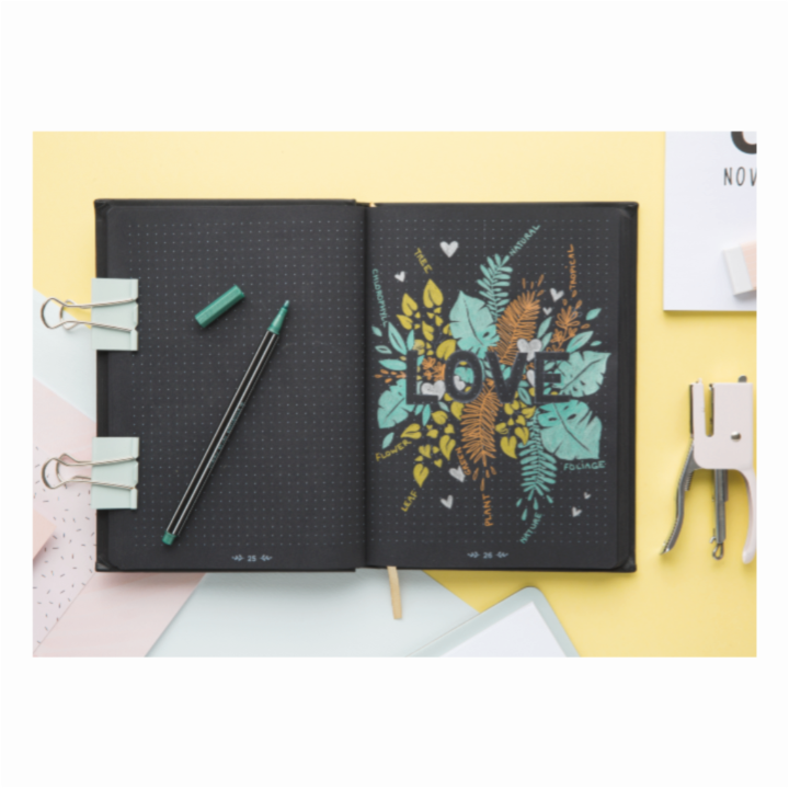 Quo Vadis Life Bullet Journal | Black Edition