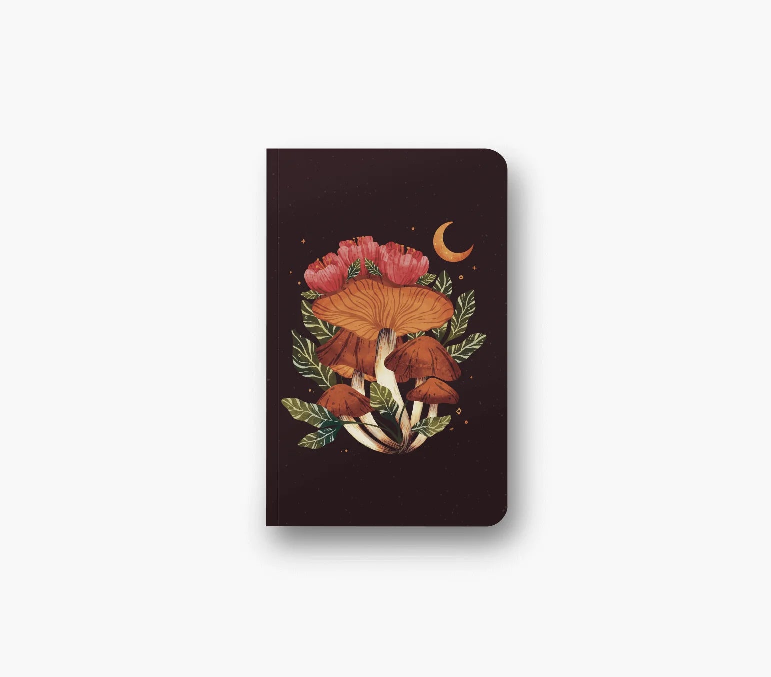Carnet Layflat classique aux champignons de minuit