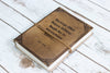 Handmade Leather Journal {6x8} | Hardships {C.S. Lewis}