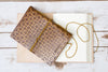 Handmade Leather Journal {6x8} | Hardships {C.S. Lewis}