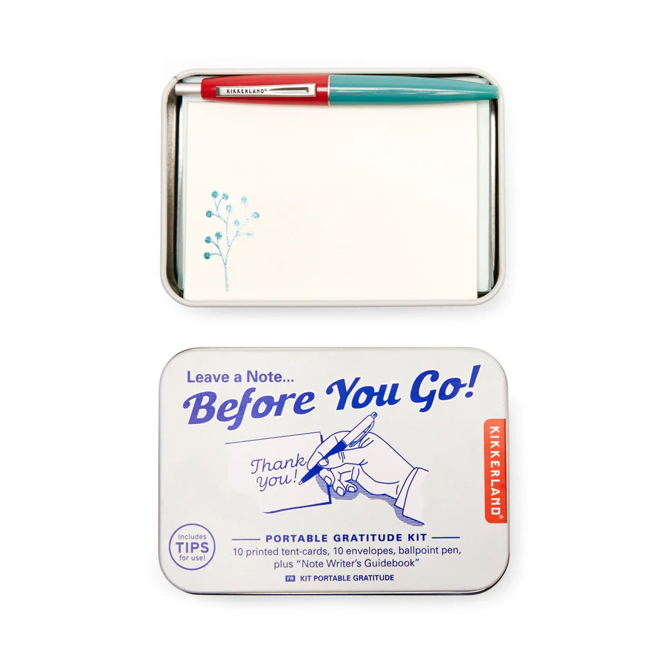 Kit de gratitude portable