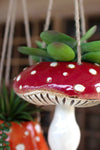 Ceramic Toadstool Planters