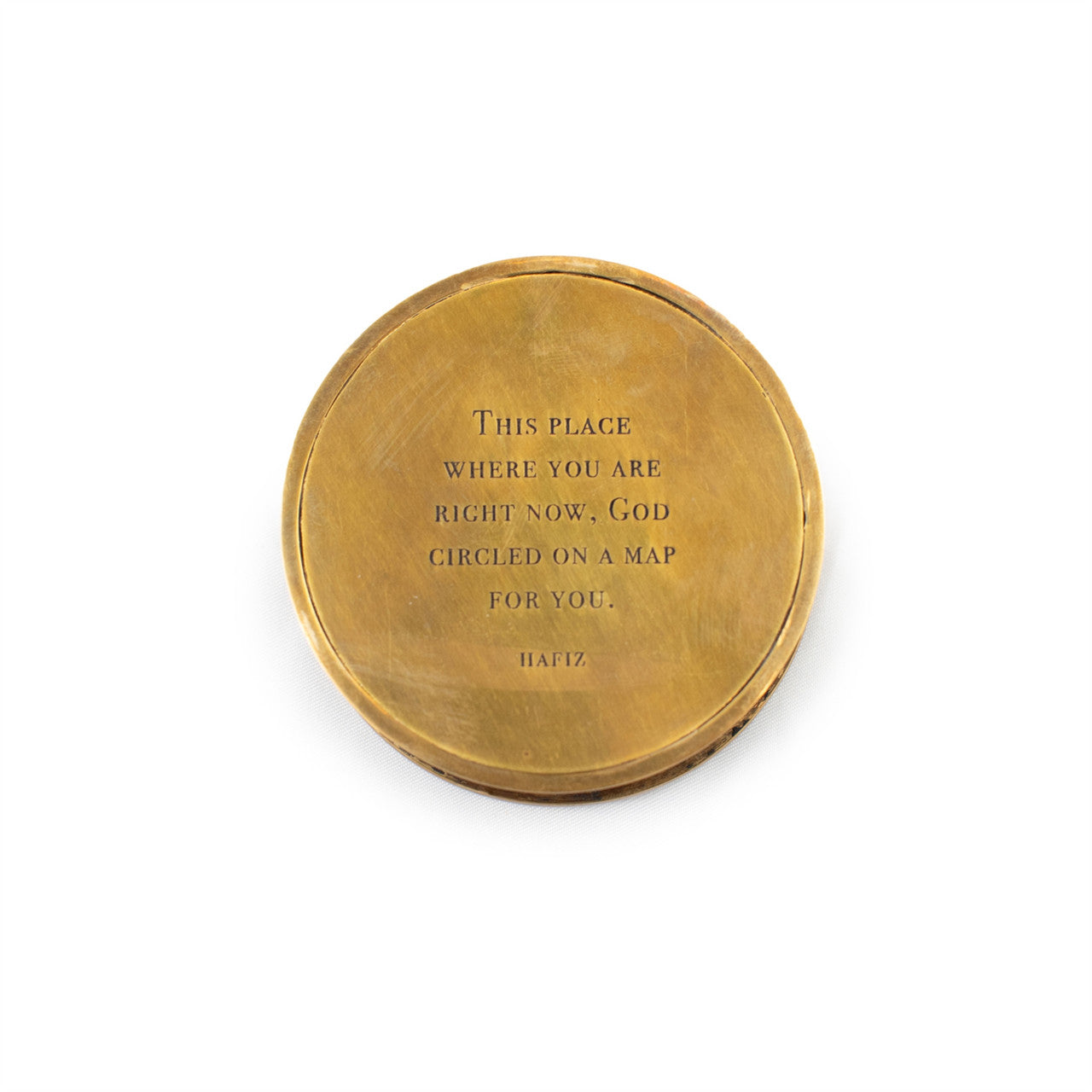 Boussole gravée | Hafiz {avec loupe}