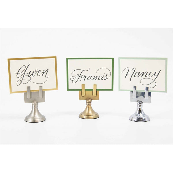 Brass Place Card Holder
