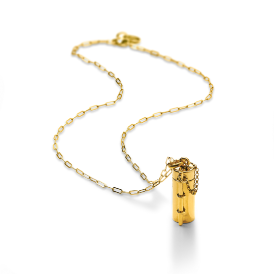 Collier médaillon | Capsule et baguette