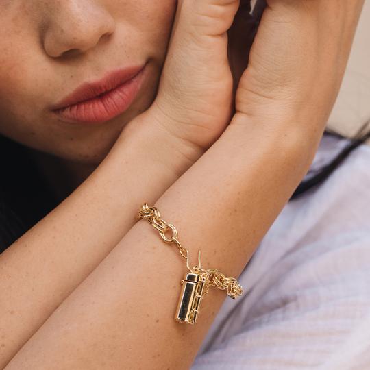 Bracelet médaillon | Capsule et baguette