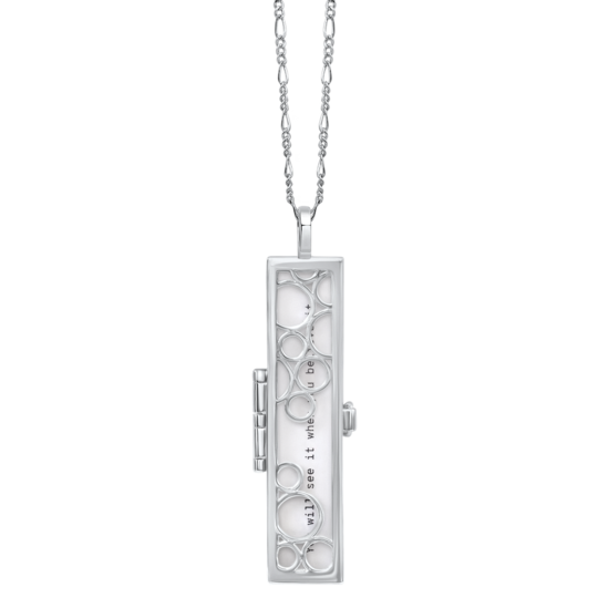 Cascading Circles Fortune Locket
