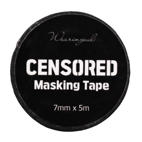Self-Censored Washi Tape