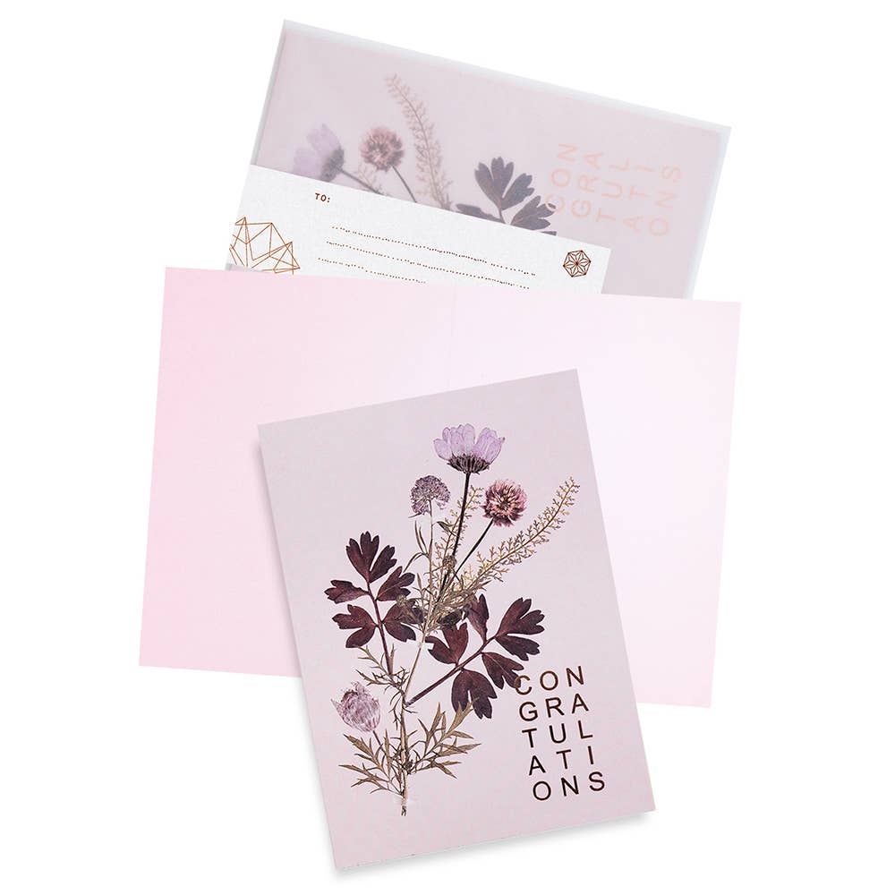 Floral mauve