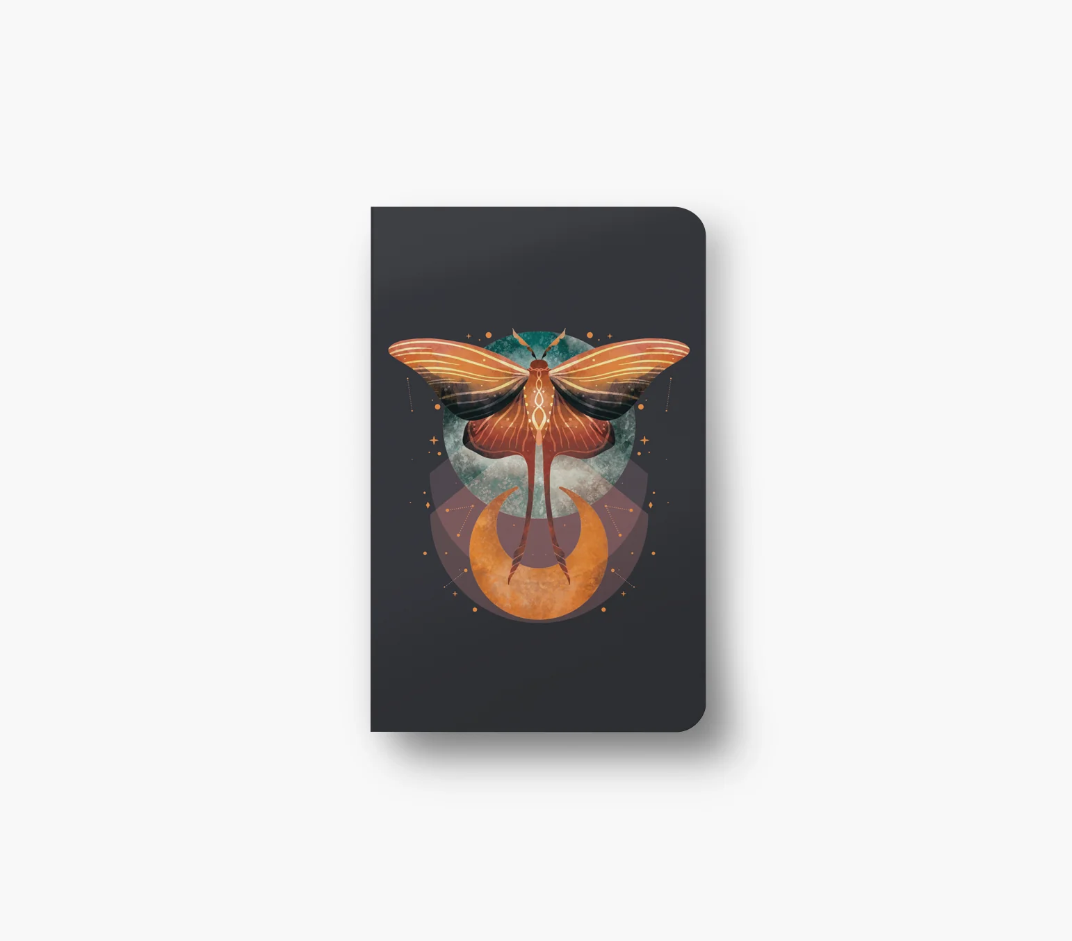 Carnet Layflat du papillon cosmique