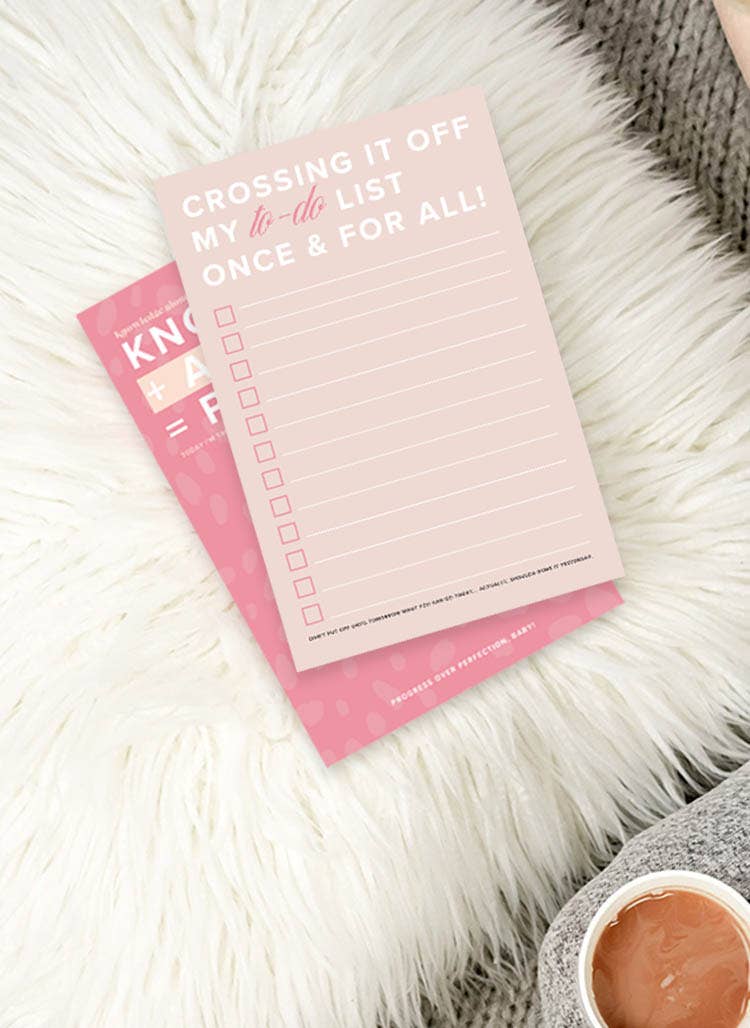 Notepads | Blush & Pink Productivity {clearance}