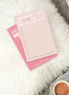 Notepads | Blush & Pink Productivity {clearance}