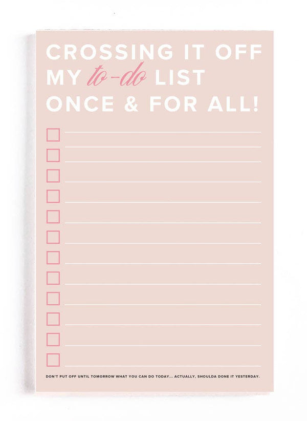 Notepads | Blush & Pink Productivity {clearance}