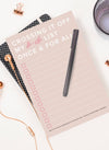 Notepads | Blush & Pink Productivity {clearance}