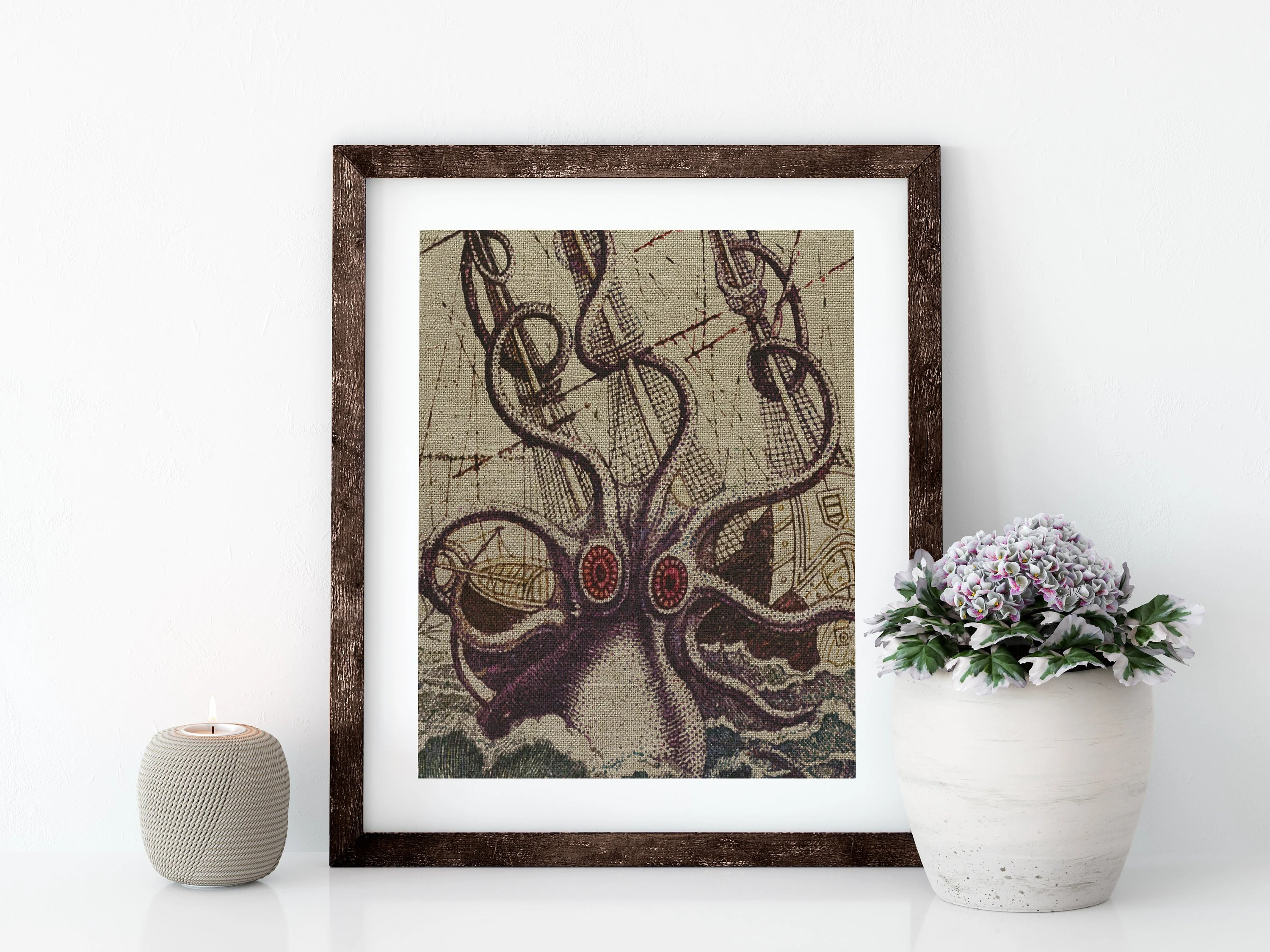 Linen Art Prints | Unframed {multiple designs and sizes}