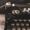 Vintage Typewriter Key "XO" Cufflinks