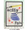 Rubber Cling Stamp Set | Paintbrushes