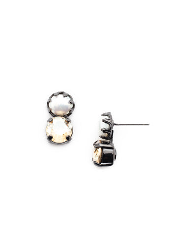 Dallas Stud Earrings | Golden Shadow