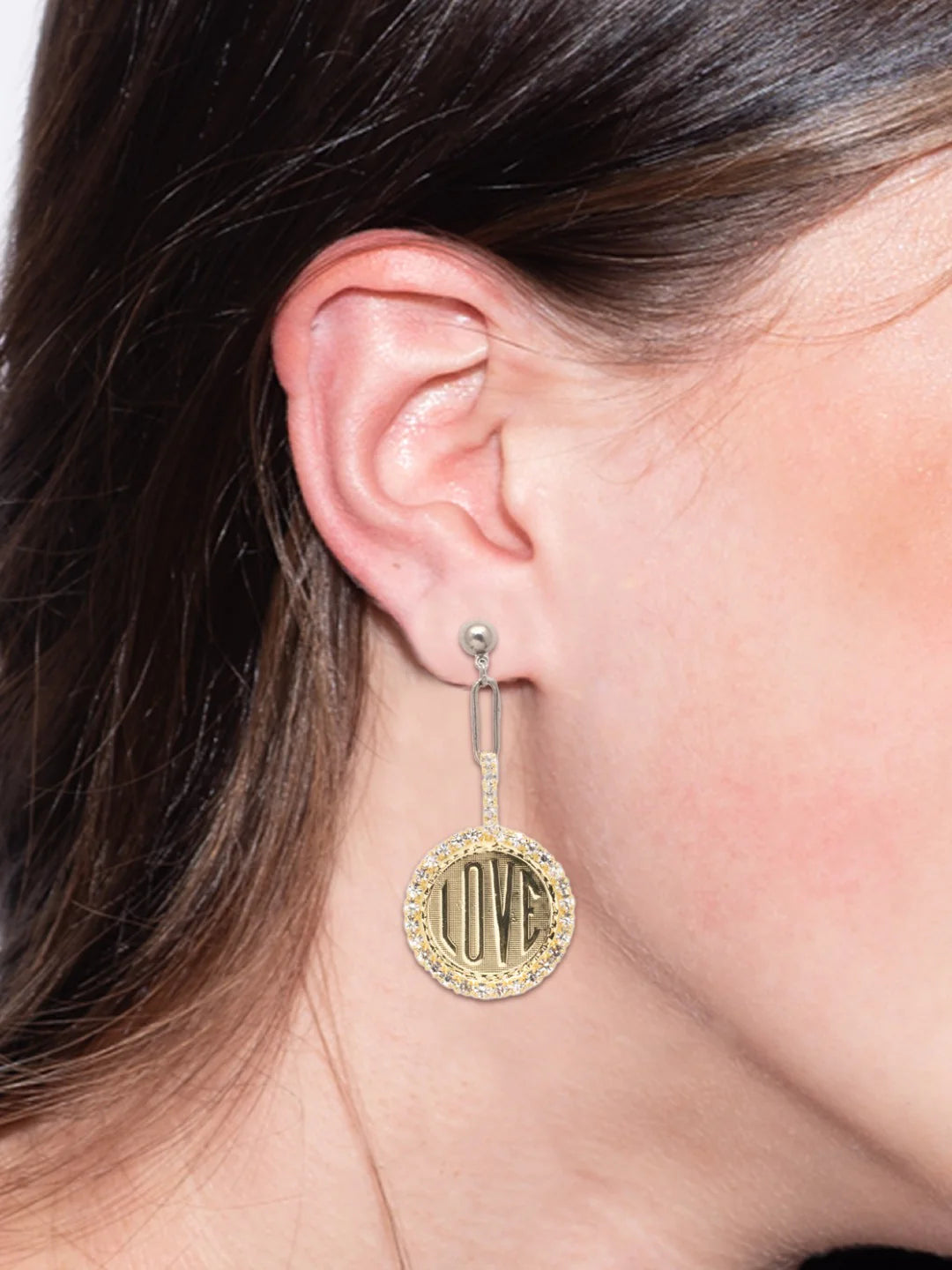 Luvie Dangle Earring | Crystal Collection