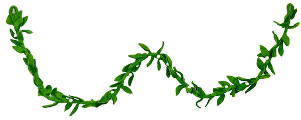 Felt Garland | Green Foliage {Handmade in Nepal}