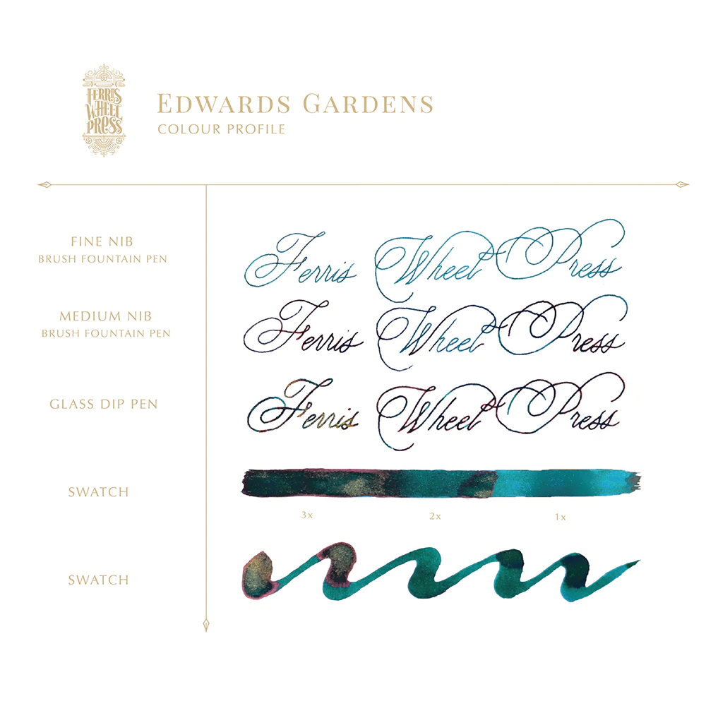 Ferris Wheel Press Fountain Pen Ink | 85mL {multiple colors}