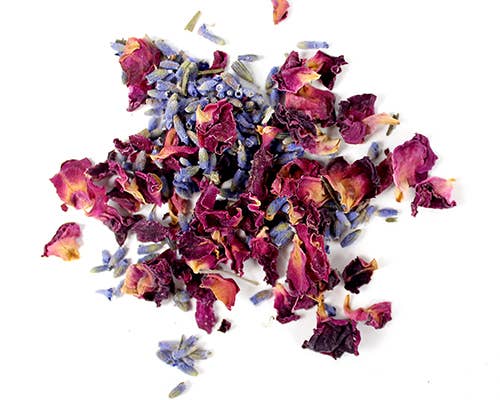 Lavender + Rose {flowergram}