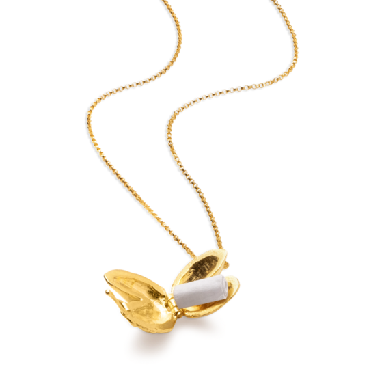 Locket Necklace | Fortune Cookie {clearance}